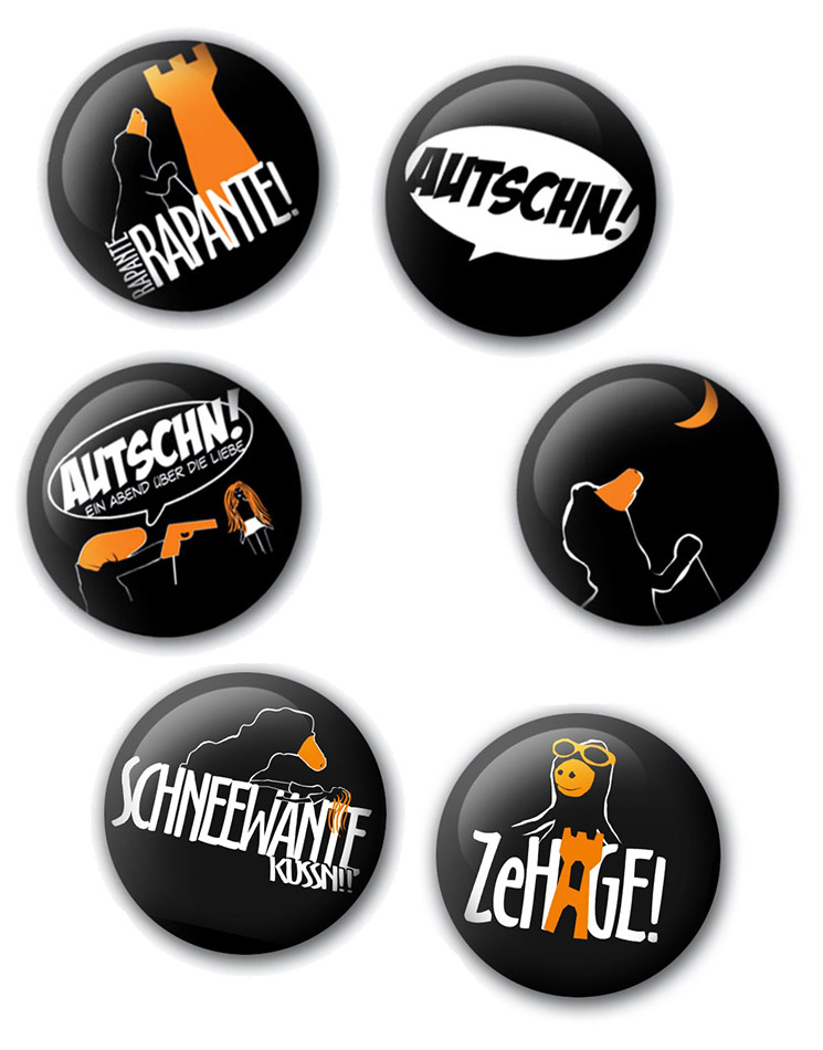 Buttonset mehrfarb
