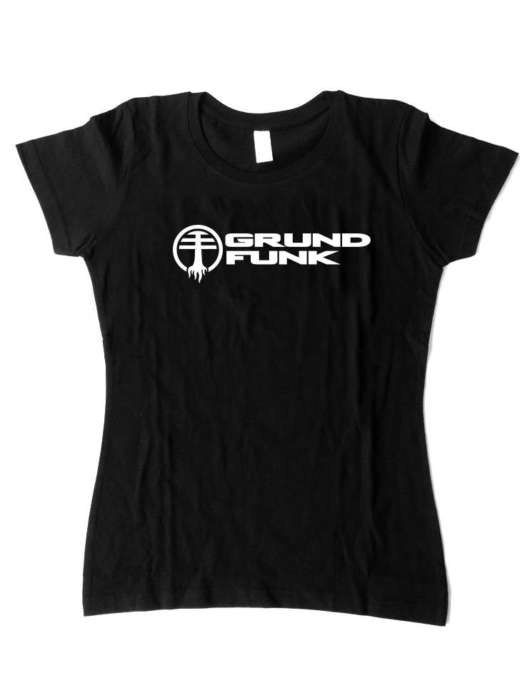 Grundfunk Girly T-Shirt schwarz