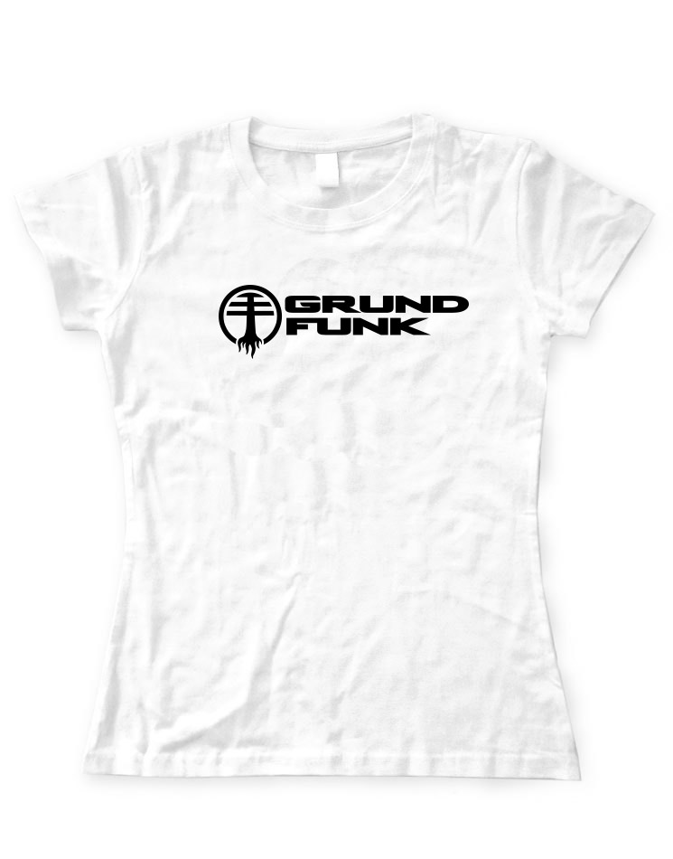 Grundfunk Girly T-Shirt weiss