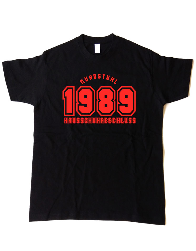 Hausschuhabschluss Shirt schwarz