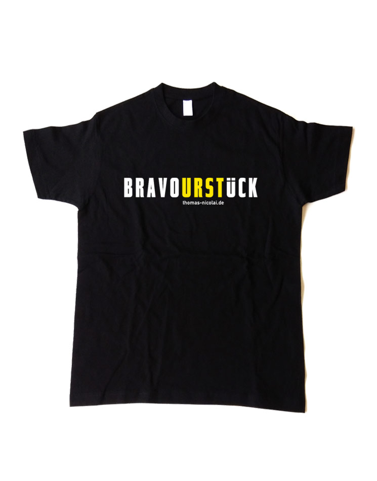 BravoURSTlck Kindershirt schwarz