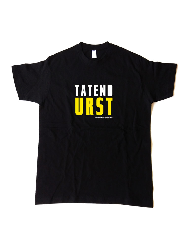 TatendURST Kindershirt schwarz