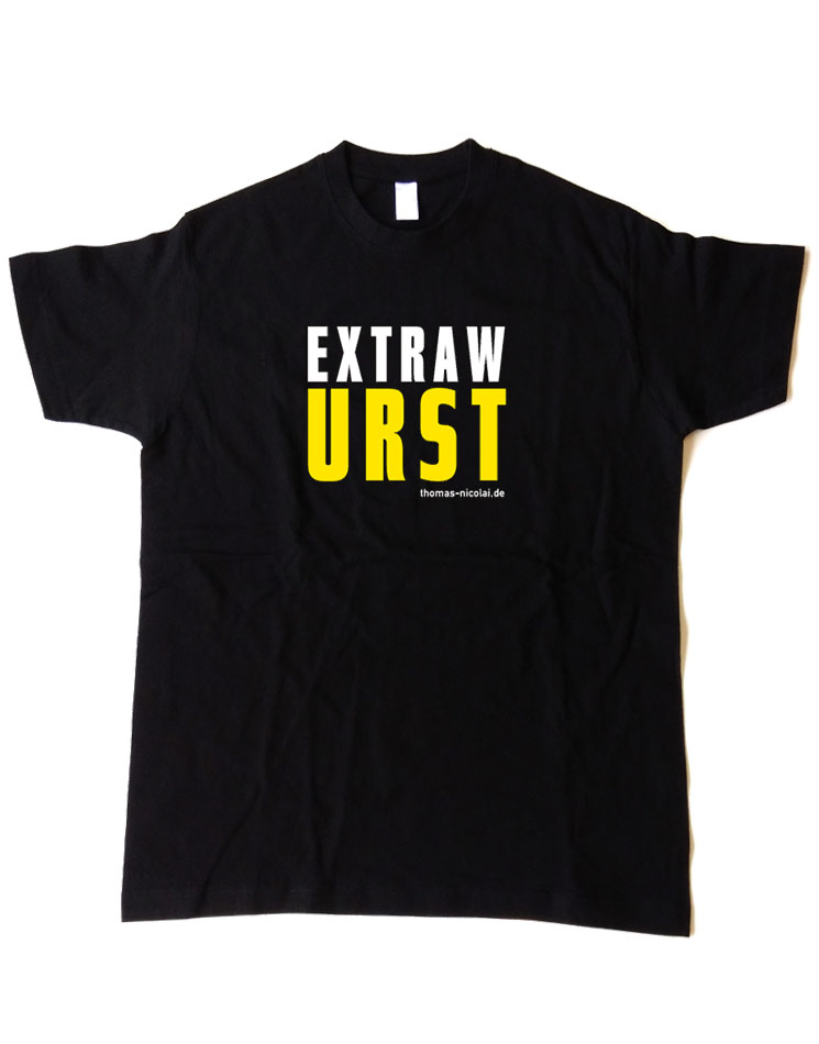 ExtrawURST Herrenshirt schwarz