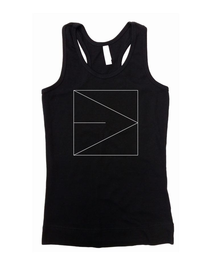 Tank Top Logo schwarz