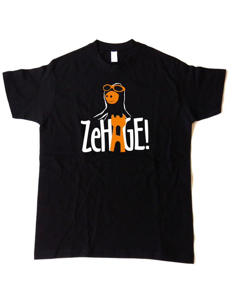 Ze Hage T-Shirt schwarz