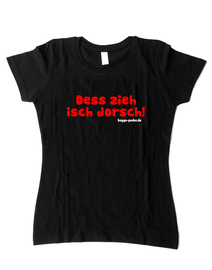 Dess zieh isch dorsch schwarz