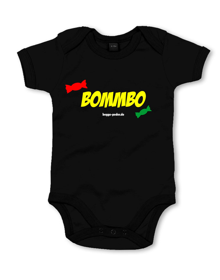 Bommbo Babybody schwarz