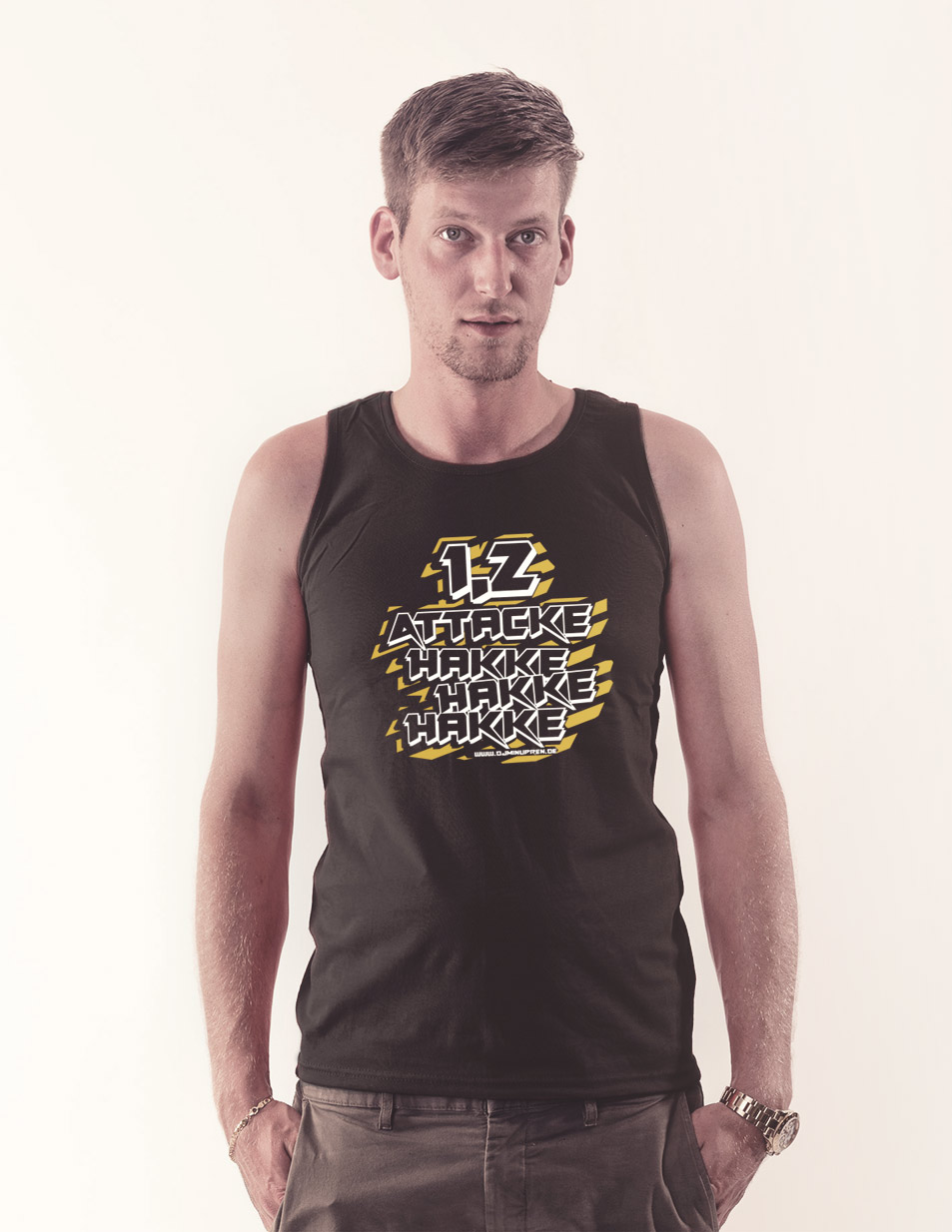 Hakke Hakke Hakke Tank Top schwarz