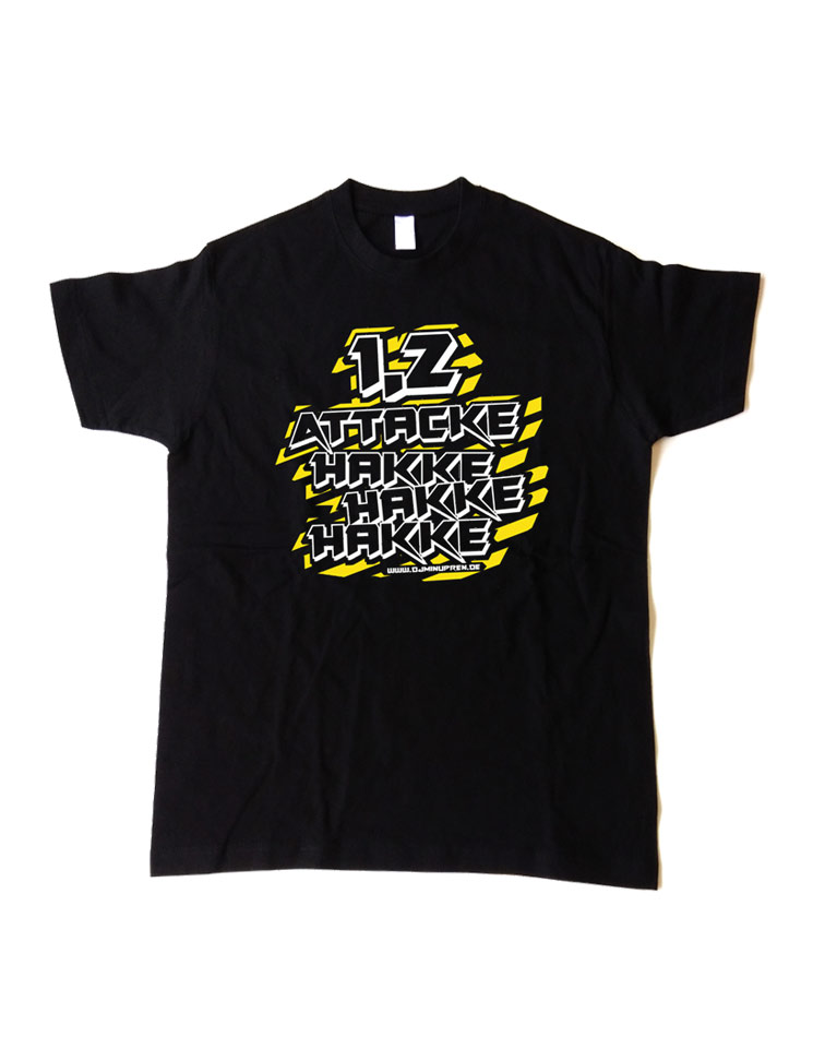 Hakke Hakke Hakke Kinder T-Shirt schwarz