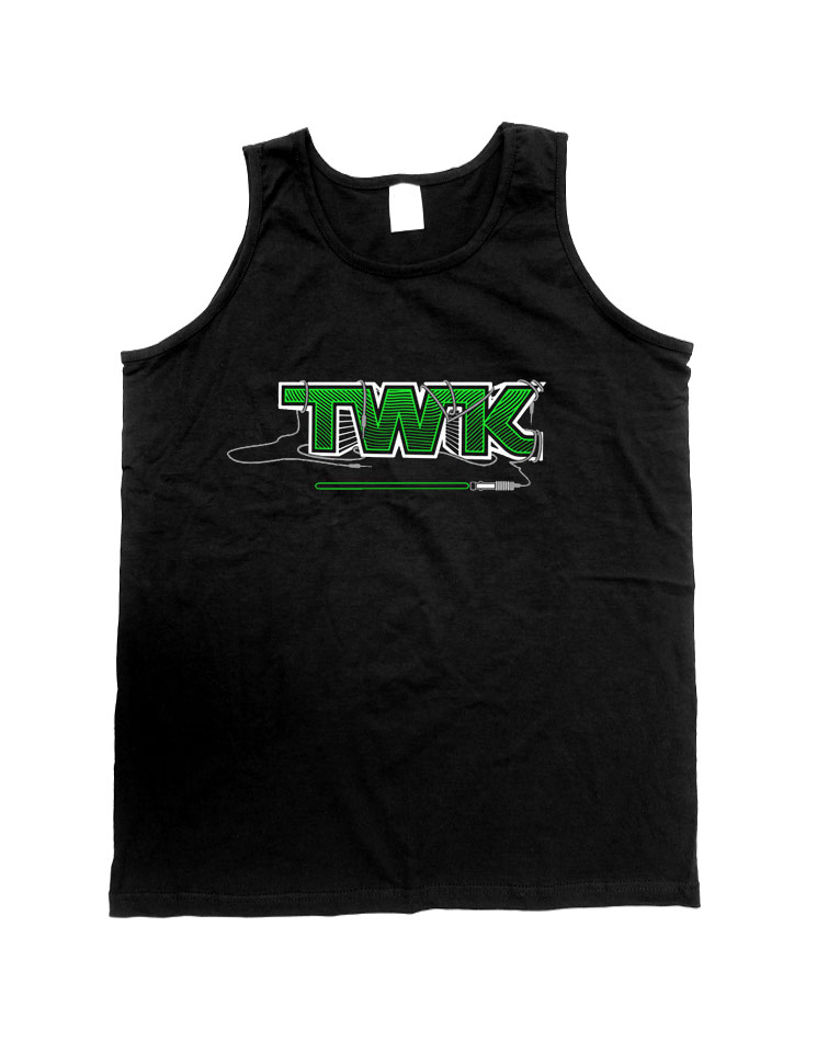 Tobi Wan Kenobi Herren Tank Top schwarz