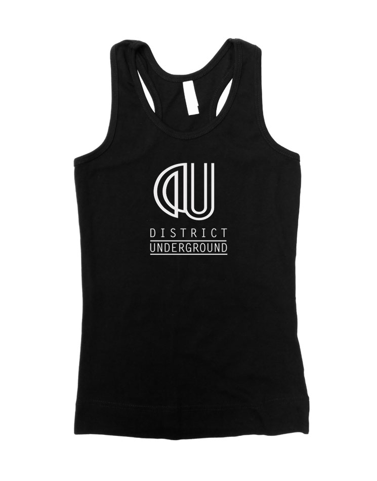 DISTRICT UNDERGROUND LOGO Girly Tank Top