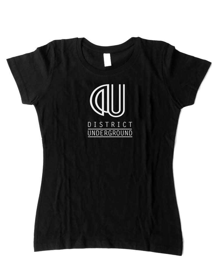 DISTRICT UNDERGROUND LOGO Girly T-Shirt