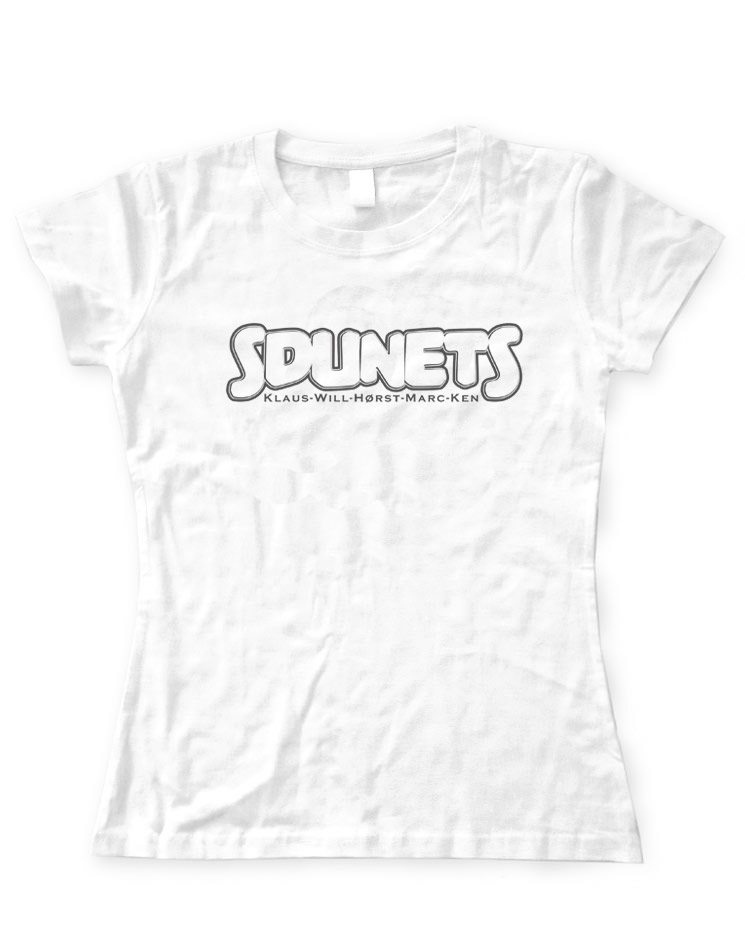 Sdunets Girly Tourshirt schwarz auf wei