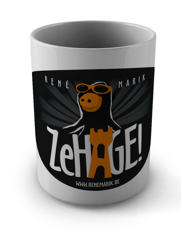 ZeHage - Special Edition - Tasse mehrfarbig auf wei