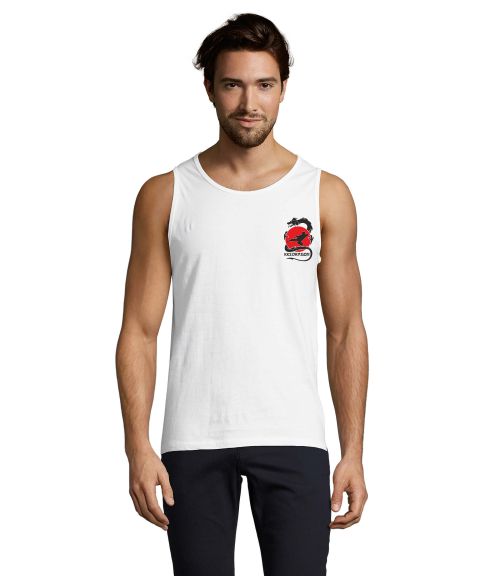 Dragon Mens Tank Top Rsselsheim wei - Rsselsheim