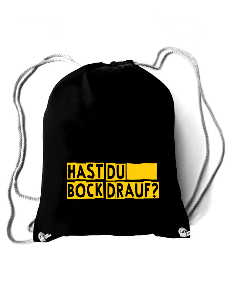 Hast du bock drauf Baumwollrucksack 