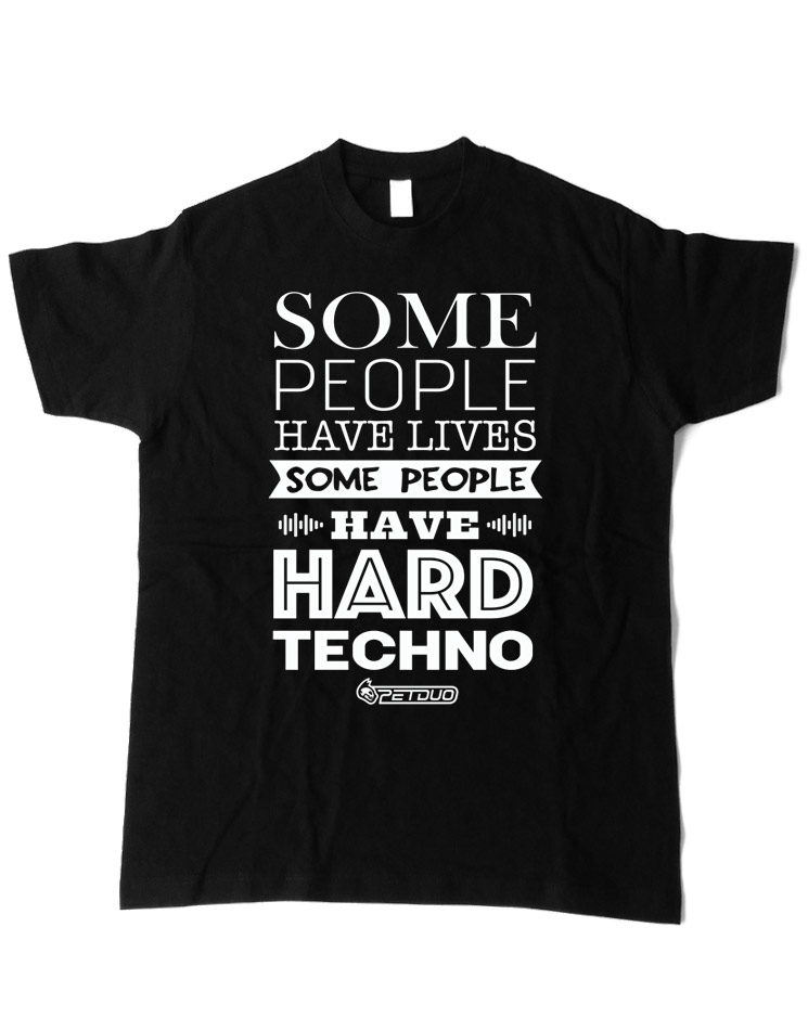 Some People T-Shirt schwarz