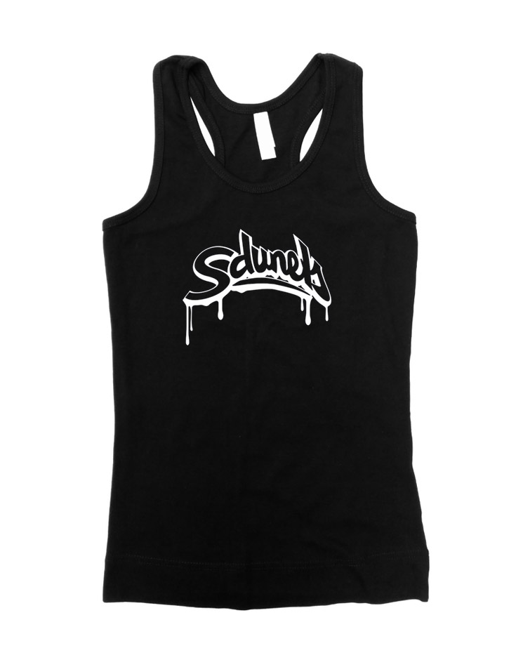 Sdunets Girly Tank Top - Styla  wei auf schwarz