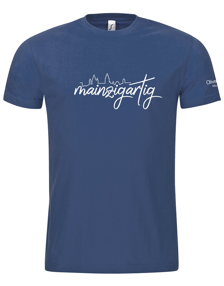 Mainzigartig Shirt blau