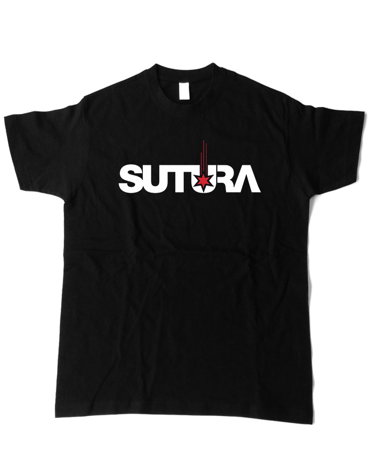 Sutura T-Shirt schwarz