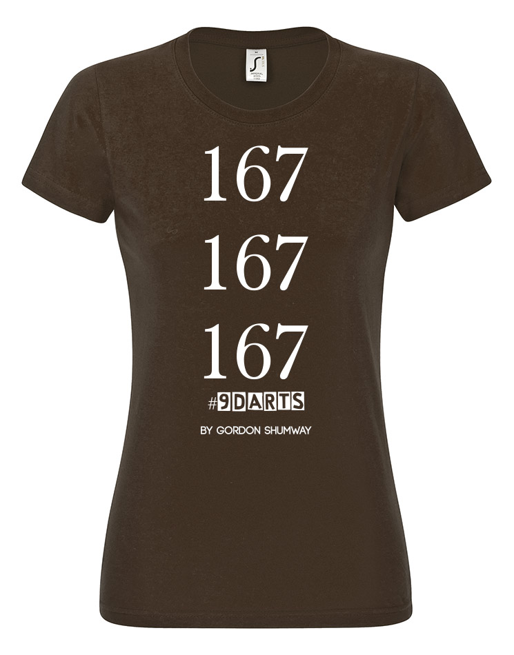 167 167 167 Girly T-Shirt 