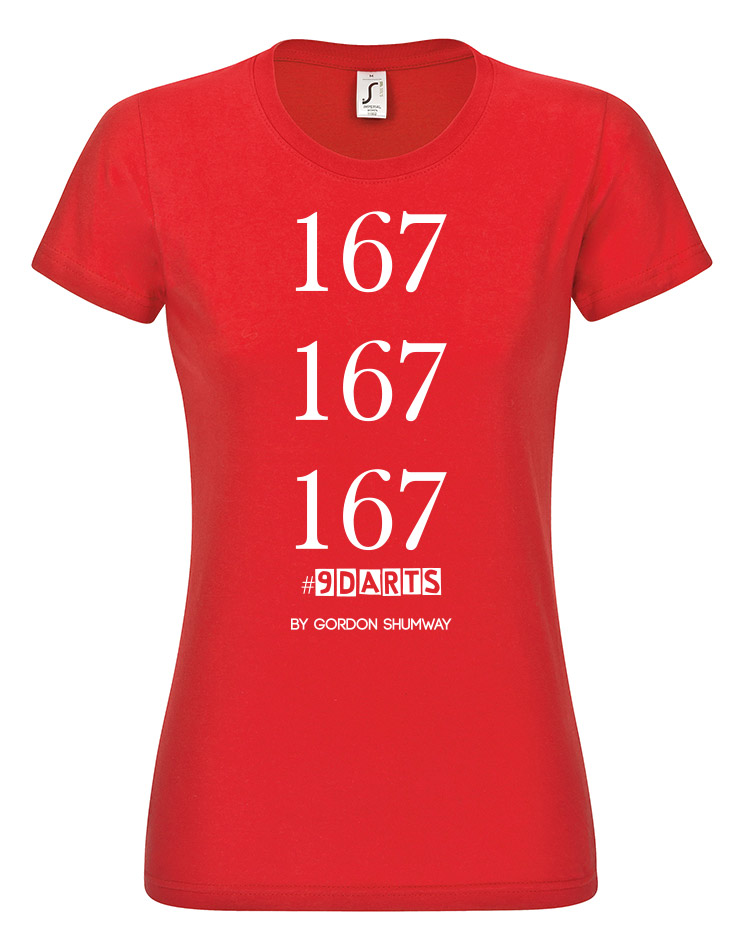 167 167 167 Girly T-Shirt 