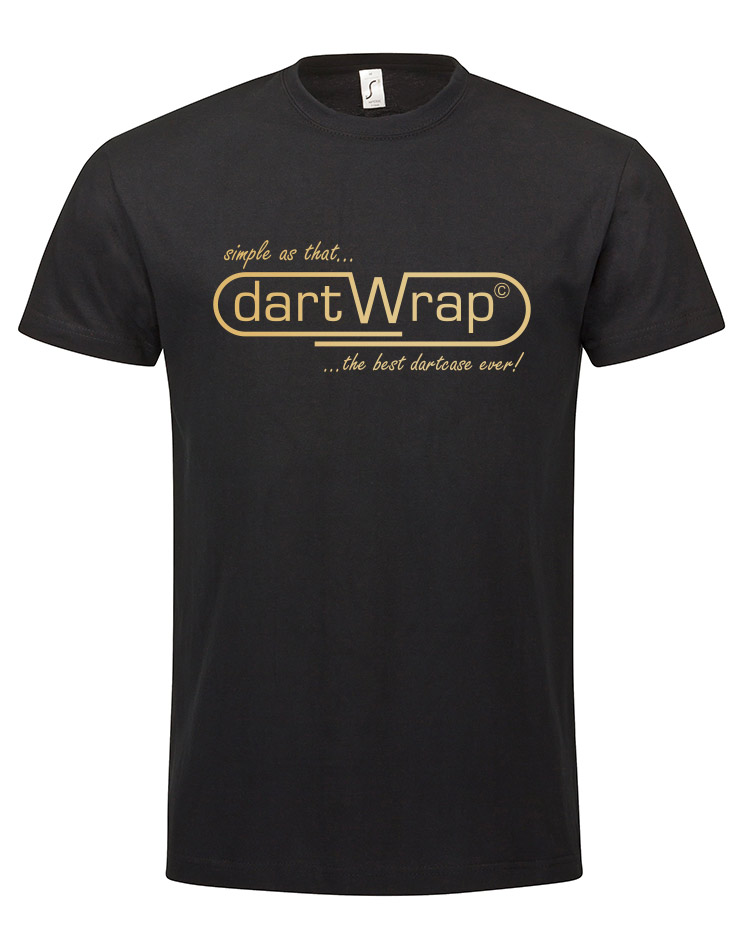 dartWrap T-Shirt schwarz