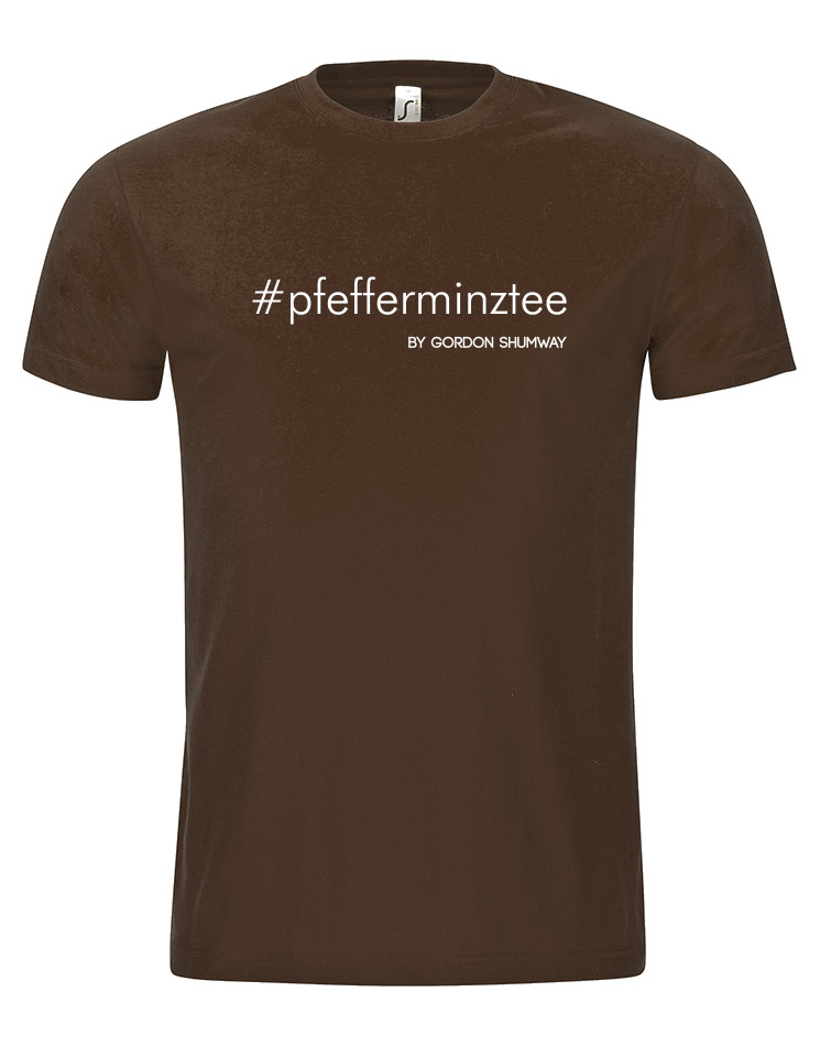 pfefferminztee T-Shirt braun