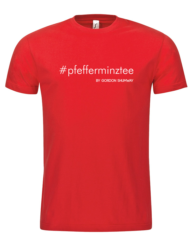 pfefferminztee T-Shirt rot