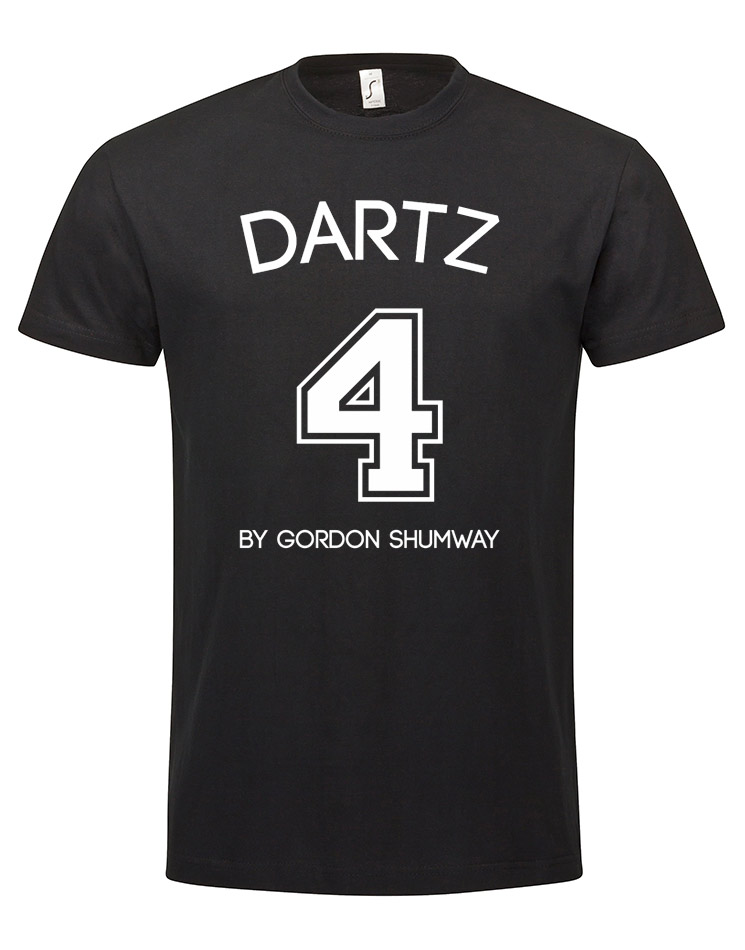 Darts 4 T-Shirt schwarz