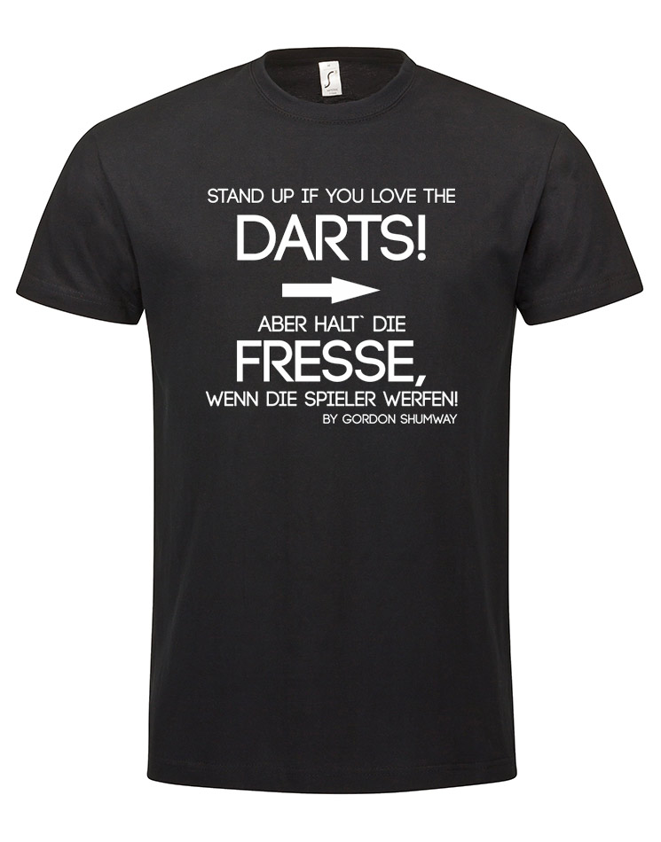 Halt die Fresse T-Shirt schwarz