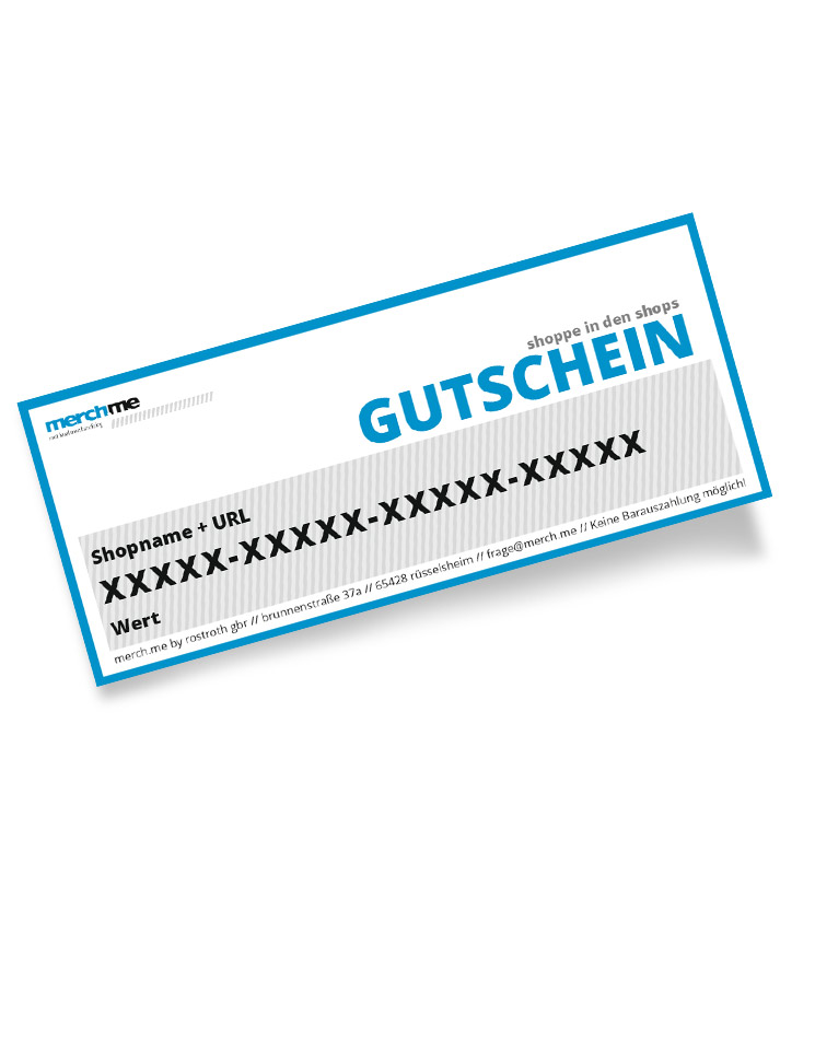 Gutschein über 5 Euro