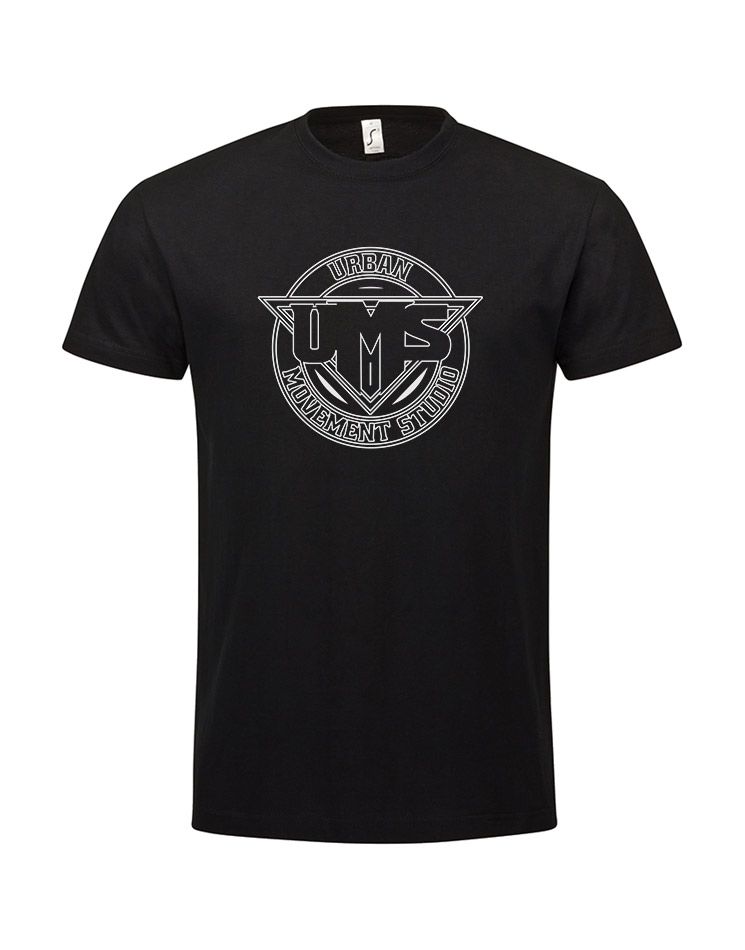 UMS Kinder T-Shirt schwarz