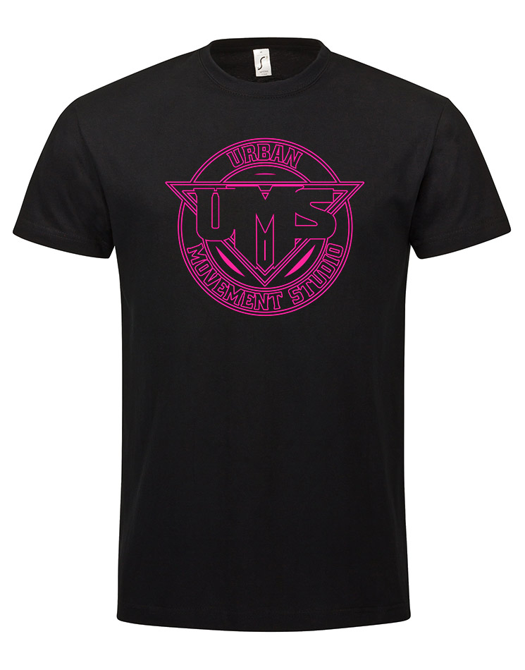 UMS T-Shirt schwarz