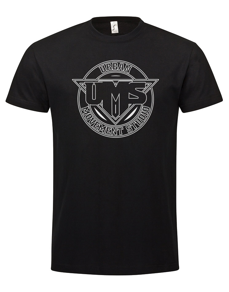 UMS T-Shirt schwarz