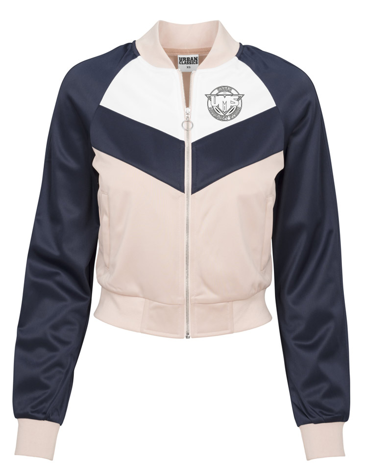 UMS Ladies Short Raglan Track Jacket mehrfarb