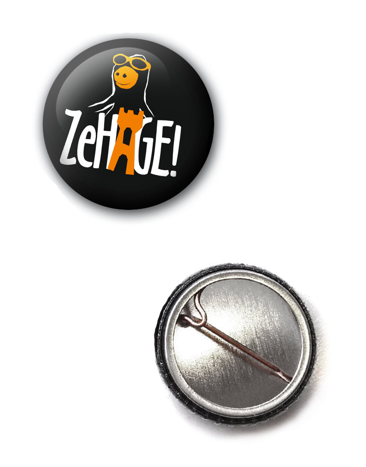 zeHage Button mehrfarb