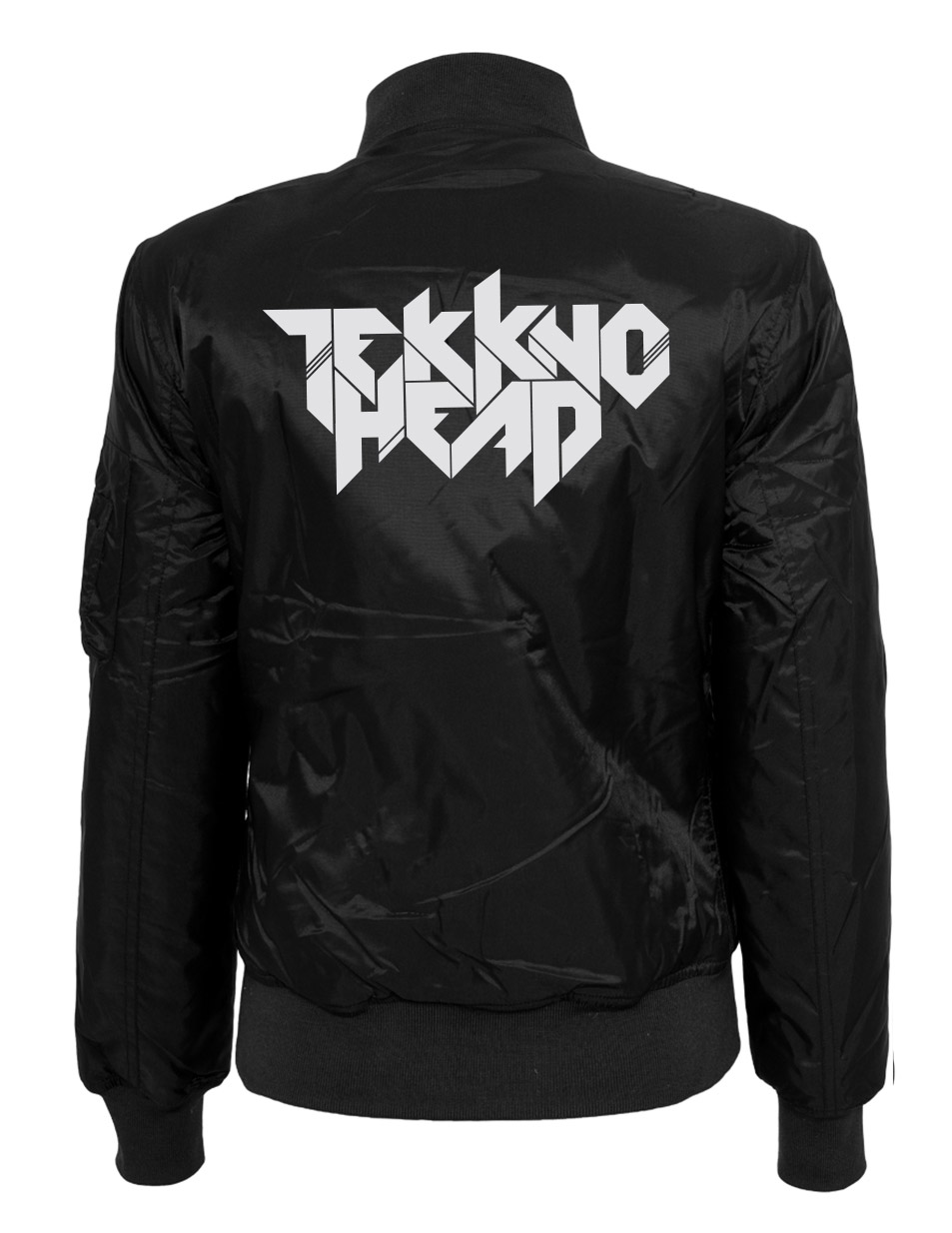 TEKKNOHEAD Ladies Bomber Jacket mehrfarbig auf schwarz