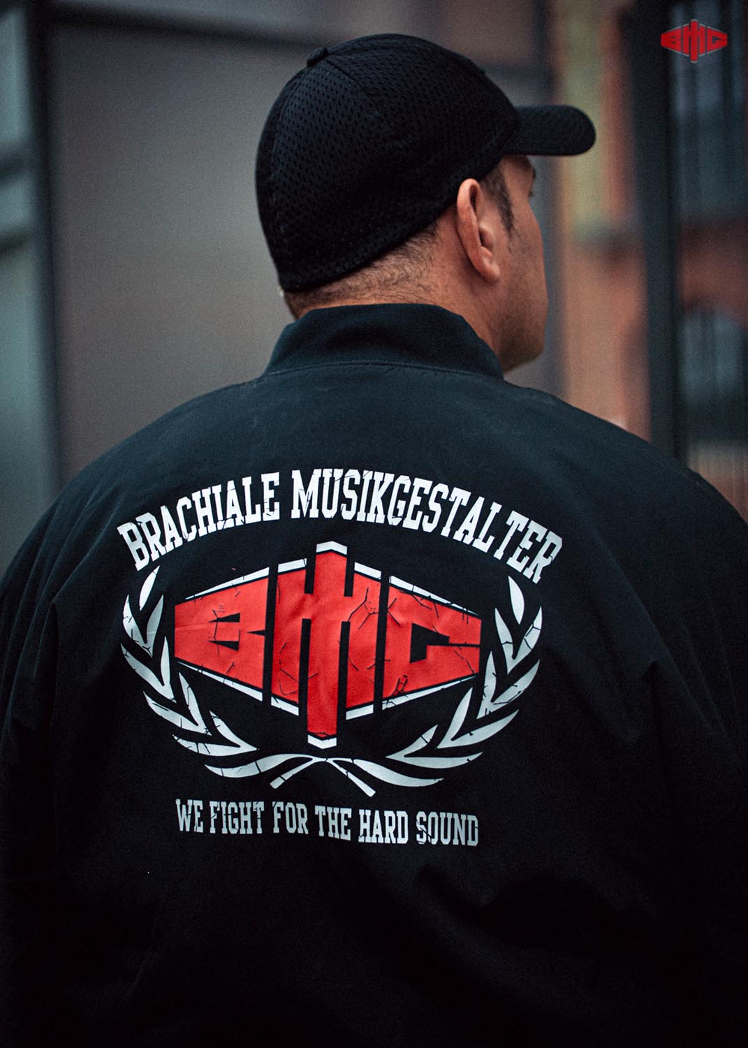 BMG Bomberjacke schwarz