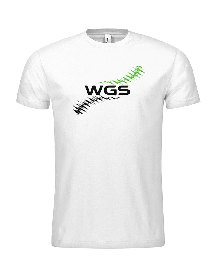 WGS Kinder T-Shirt mehrfarbig auf wei