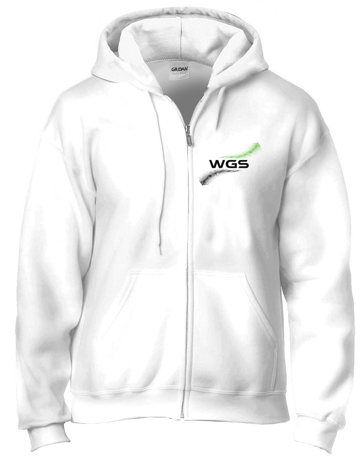 WGS Unisex Kappujacke mehrfarbig auf wei