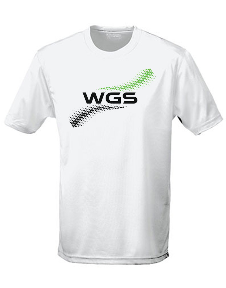 WGS Funktionsshirt mehrfarbig auf wei