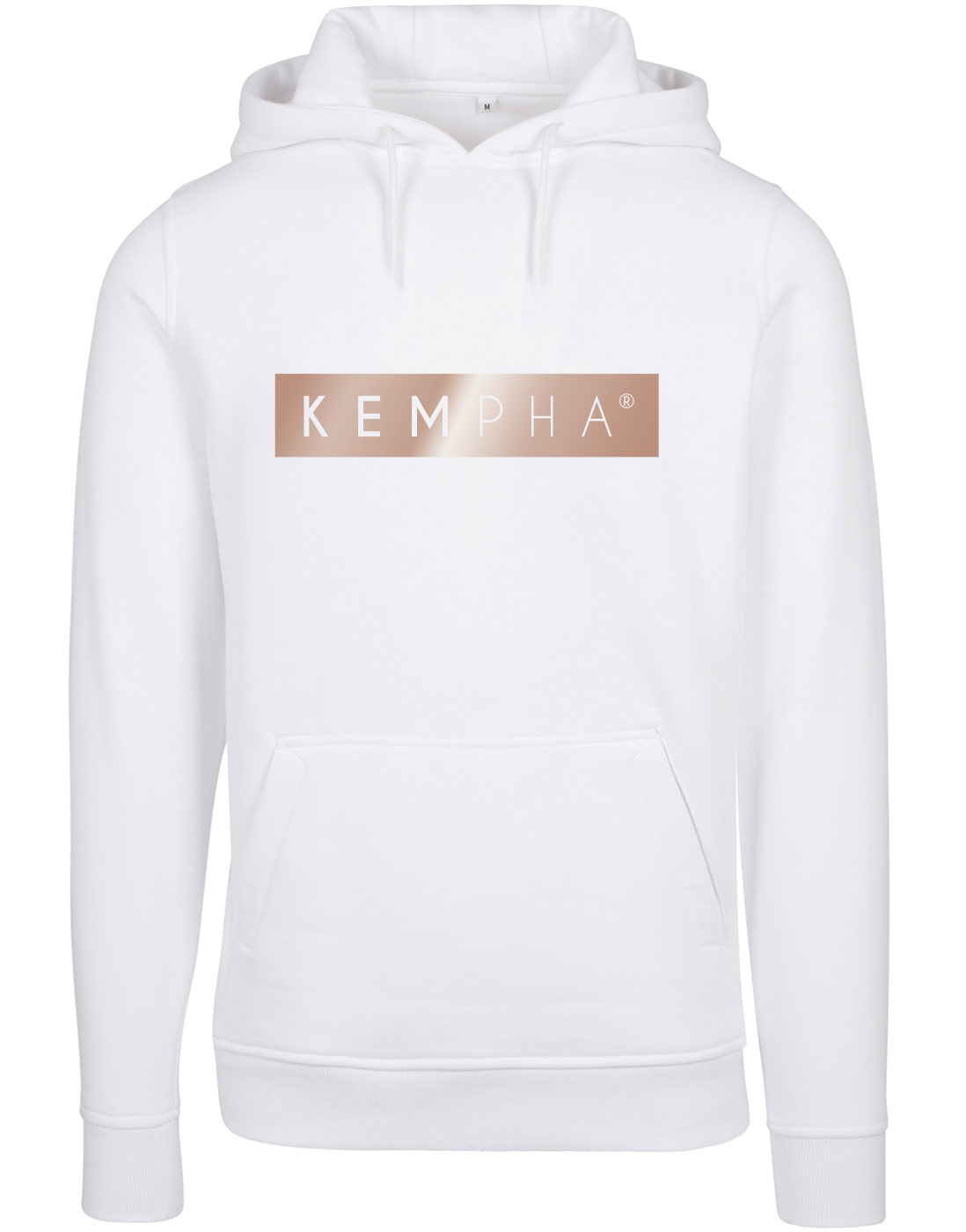 Kempha Premium Hoodie ROSEgold auf wei