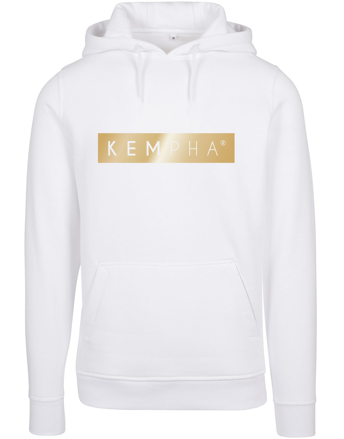 Kempha Premium Hoodie Gold auf wei