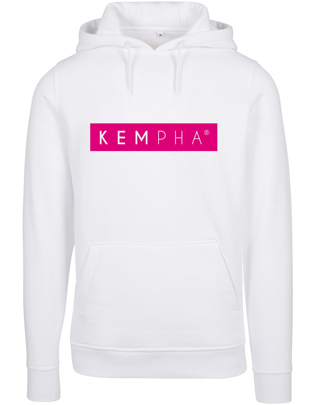 Kempha Premium Hoodie NEONraspberry auf wei