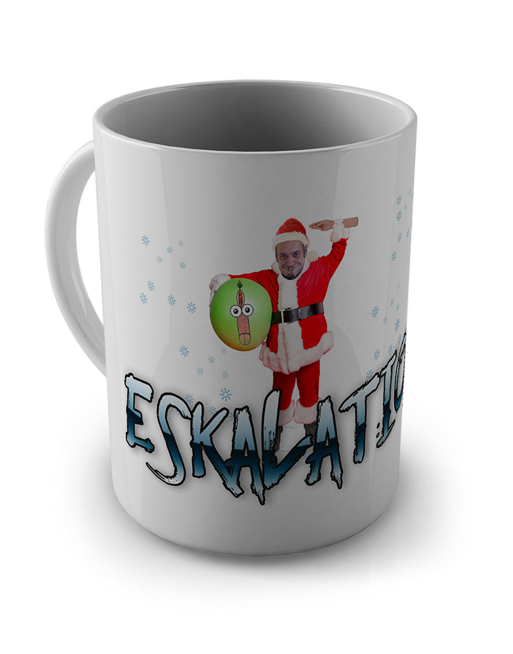 Eskalation Tasse weiss