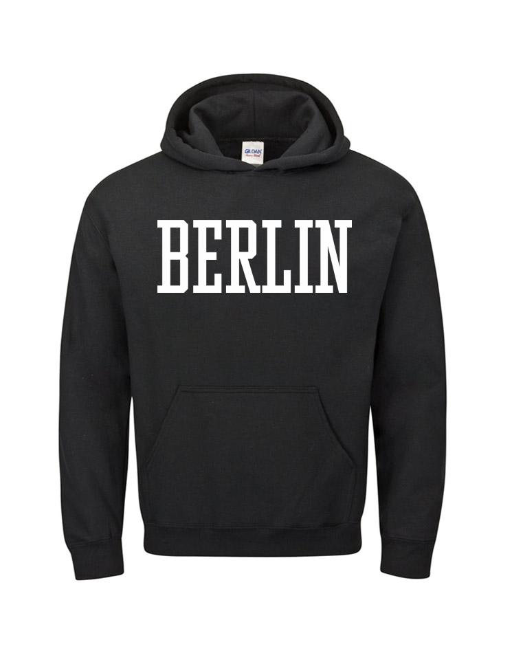 Berlin Kinder Kappu schwarz