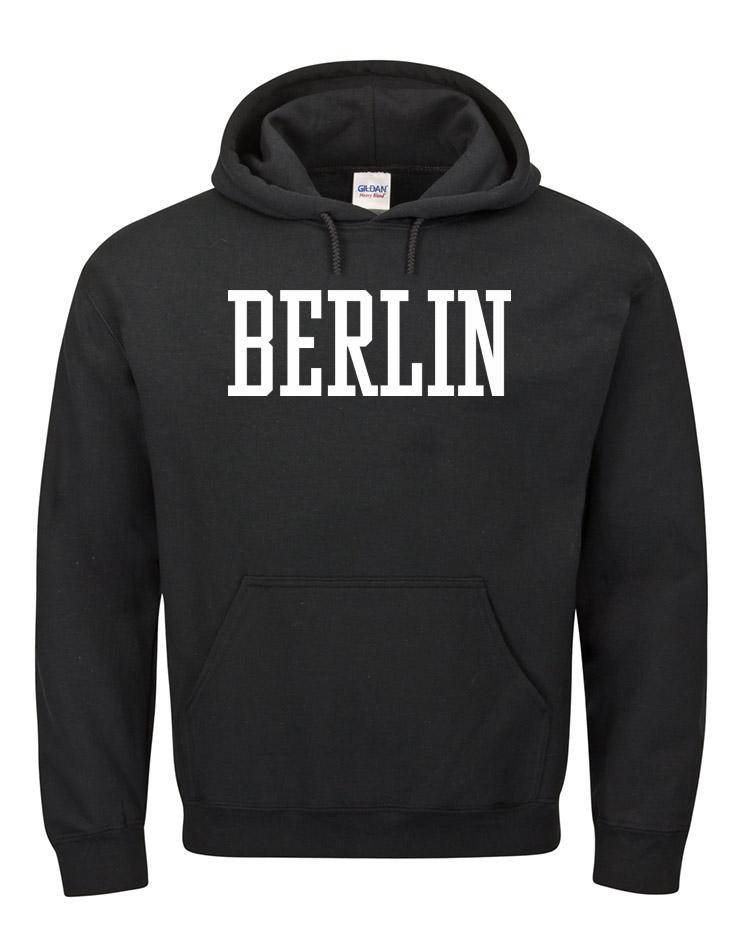 Berlin Unisex Kappu schwarz