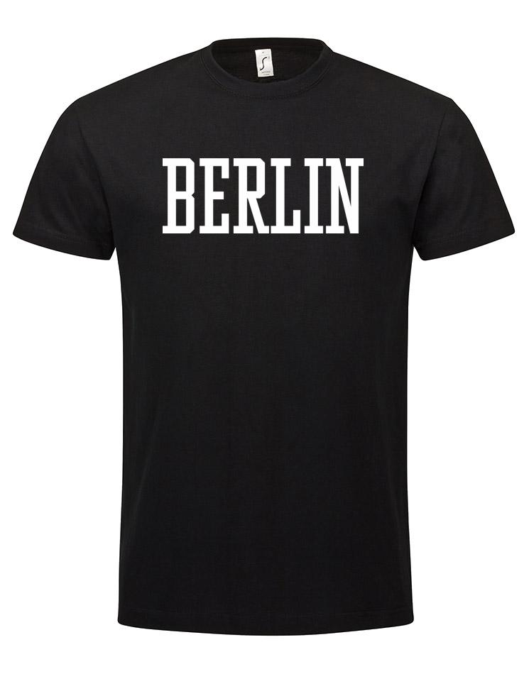 Berlin T-Shirt schwarz