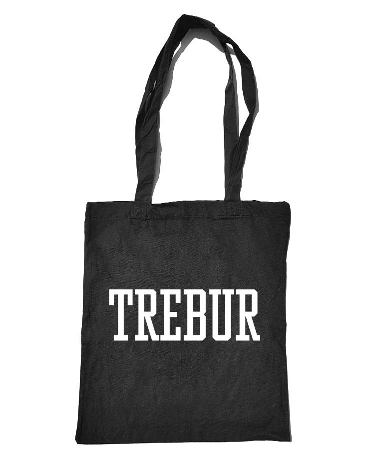 Trebur Jutebeutel schwarz